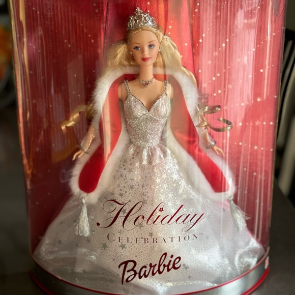 Vintage 2001 special edition Holiday Celebration Barbie New in Box - Picture 5 of 6